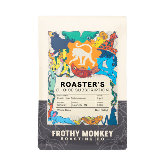 Frothy Monkey Roaster’s Choice Coffee Subscription