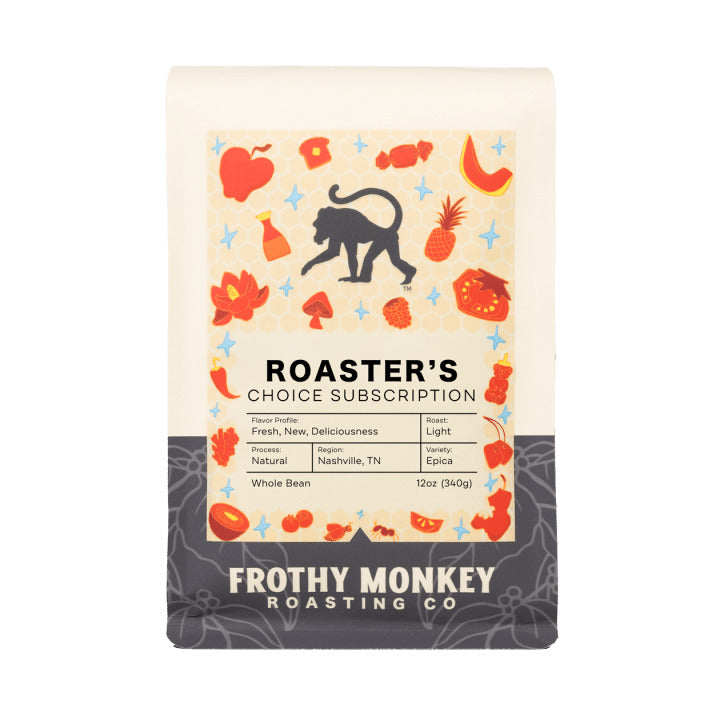 Frothy Monkey Roaster’s Choice Coffee Subscription