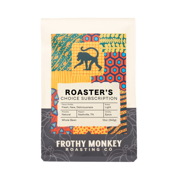 Frothy Monkey Roaster’s Choice Coffee Subscription