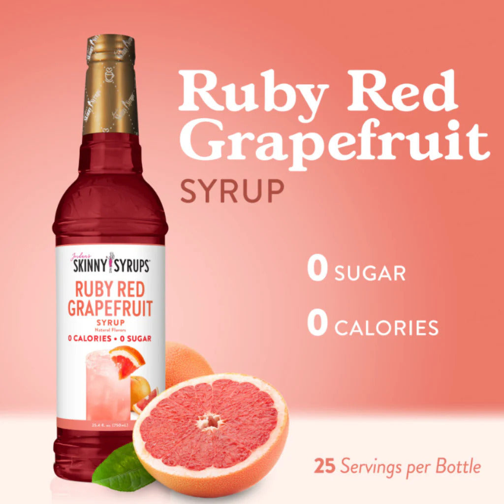 Skinny Mixes Sugar Free Ruby Red Grapefruit Syrup