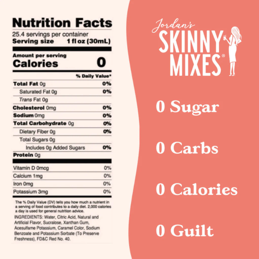 Skinny Mixes Sugar Free Ruby Red Grapefruit Syrup