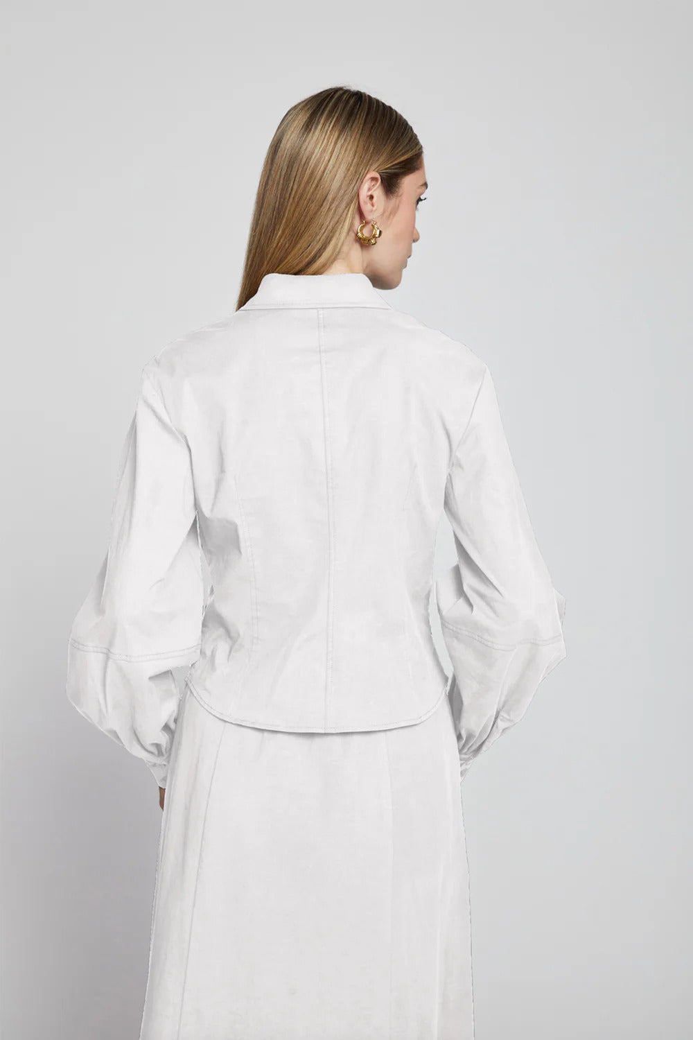 BAILEY/44 Women's Bailey 44 Westley Poplin Top in White