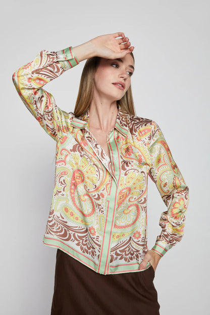 BAILEY/44 Women's Bailey 44 Leni Print Top in Scarf Print