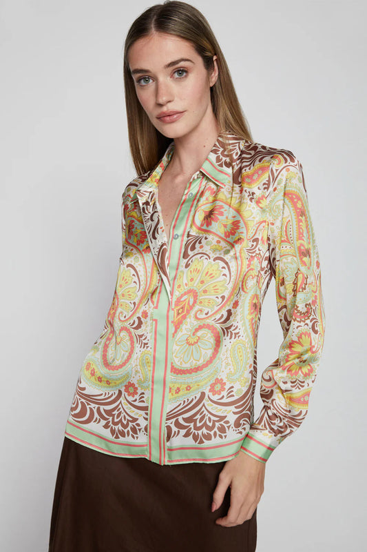 BAILEY/44 Women's Bailey 44 Leni Print Top in Scarf Print