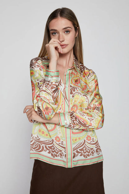 BAILEY/44 Women's Bailey 44 Leni Print Top in Scarf Print