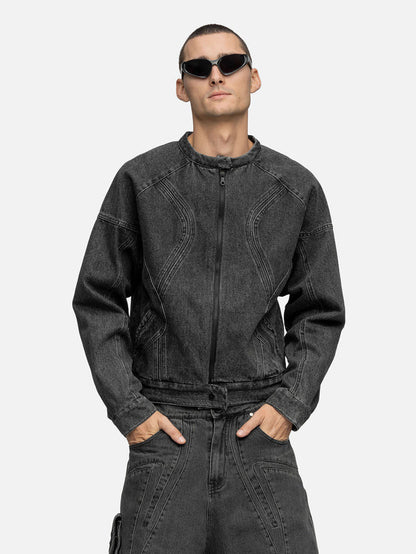 BLACKTAILOR CANVAS BIKER JACKET