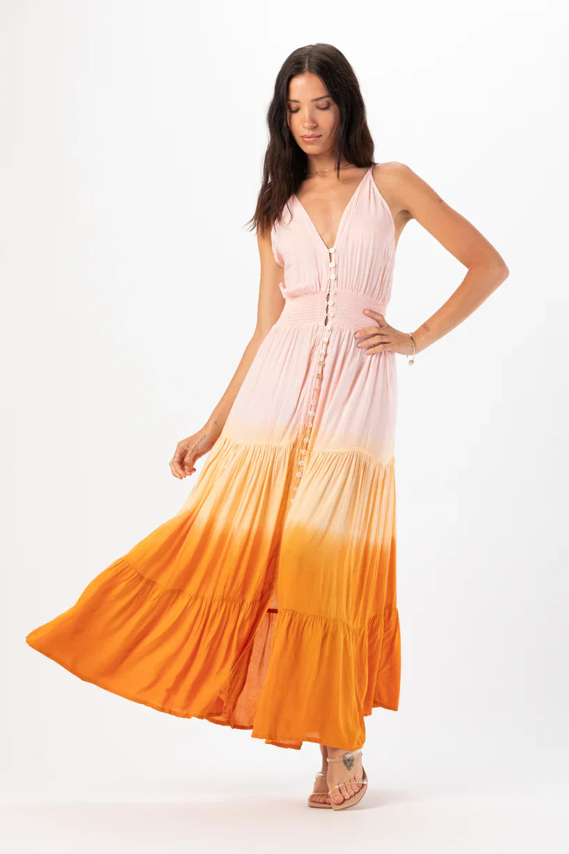 Tiare Hawaii Santorini Maxi Dress - Dawn Ombre