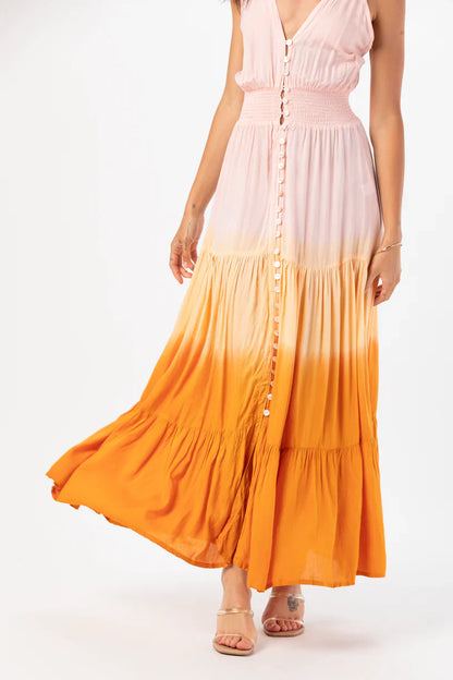 Tiare Hawaii Santorini Maxi Dress - Dawn Ombre