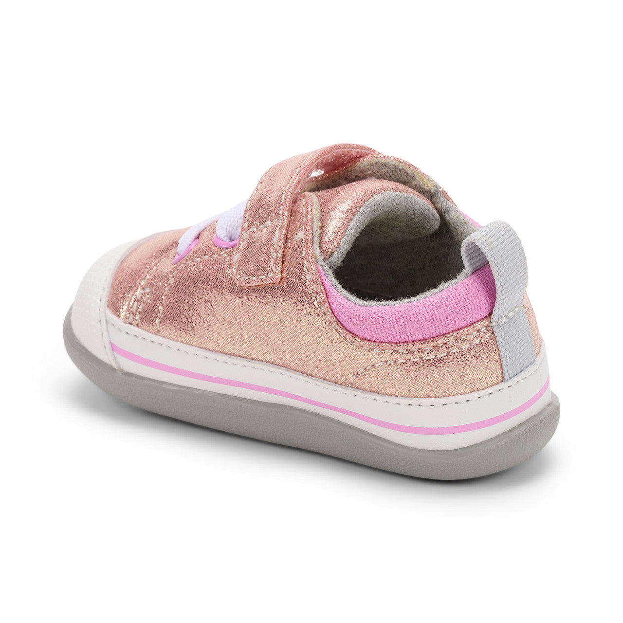See Kai Run Girl's Stevie II (First Walker) Rose Shimmer