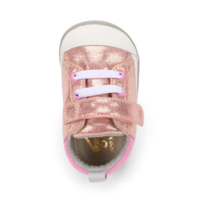 See Kai Run Girl's Stevie II (First Walker) Rose Shimmer