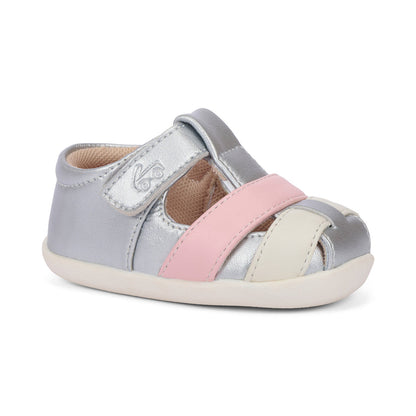 See Kai Run Girl's Brook III (First Walker) Silver