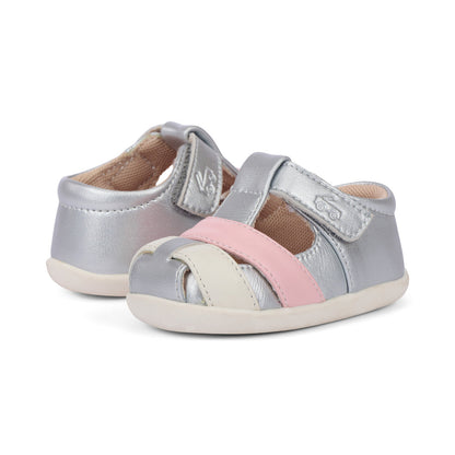 See Kai Run Girl's Brook III (First Walker) Silver