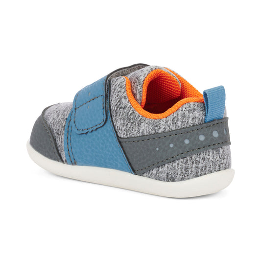 See Kai Run Boy's Ryder (First Walker) Gray/Blue