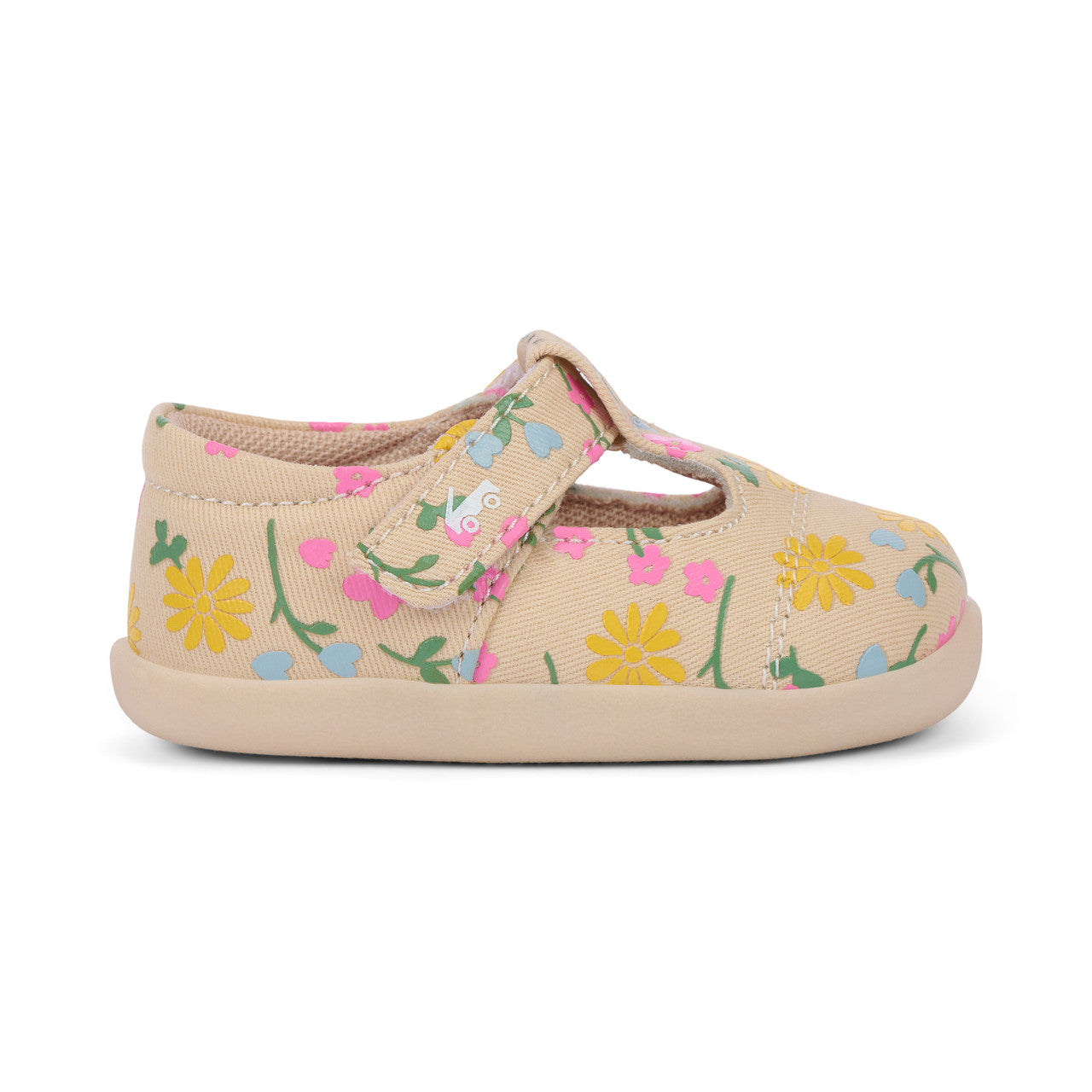 See Kai Run Girl's Bianca Mini (First Walker) Oatmeal/Floral