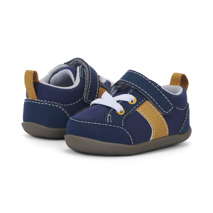 See Kai Run Boy's Connor Mini (First Walker) Navy