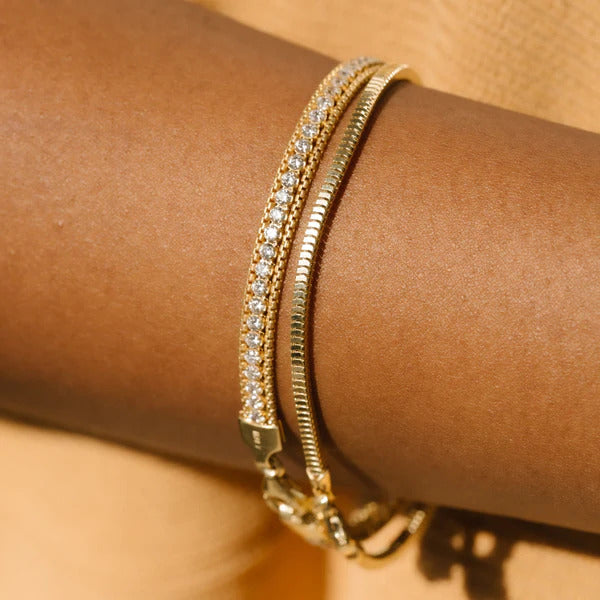 ARGENTO VIVO THE SNAKE CHAIN BRACELET