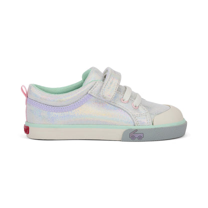 See Kai Run Girl's Kristin Silver Metallic