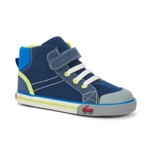 See Kai Run Boy's Dane Blue/Lime