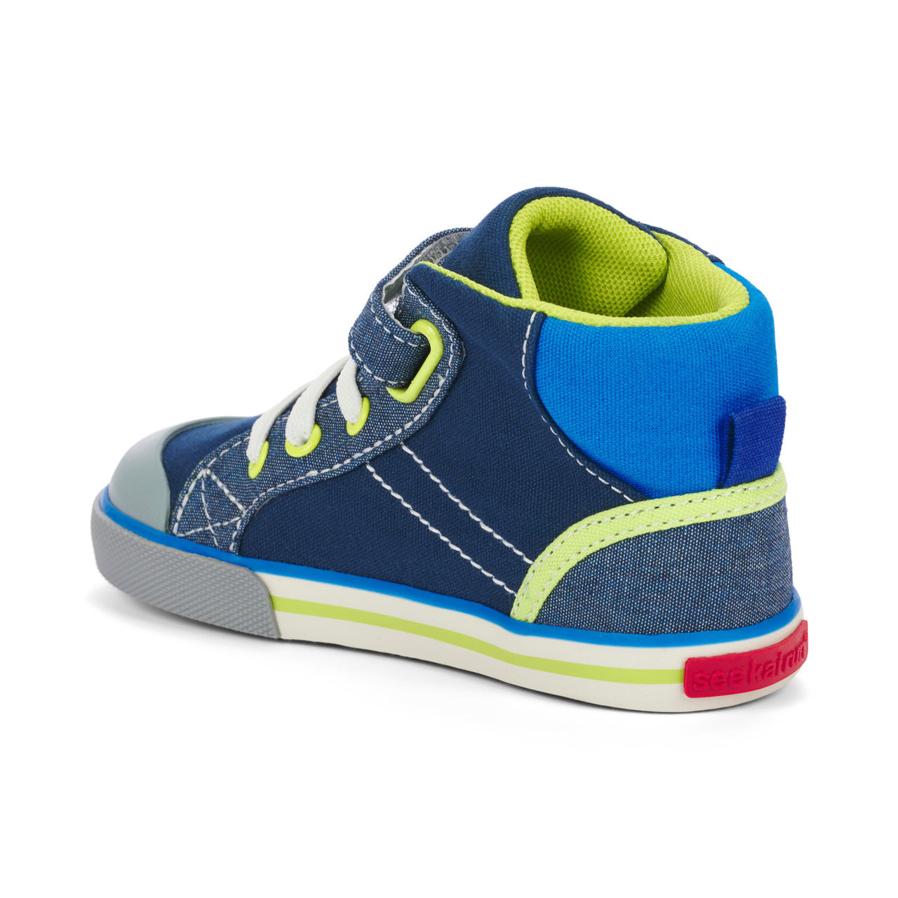 See Kai Run Boy's Dane Blue/Lime