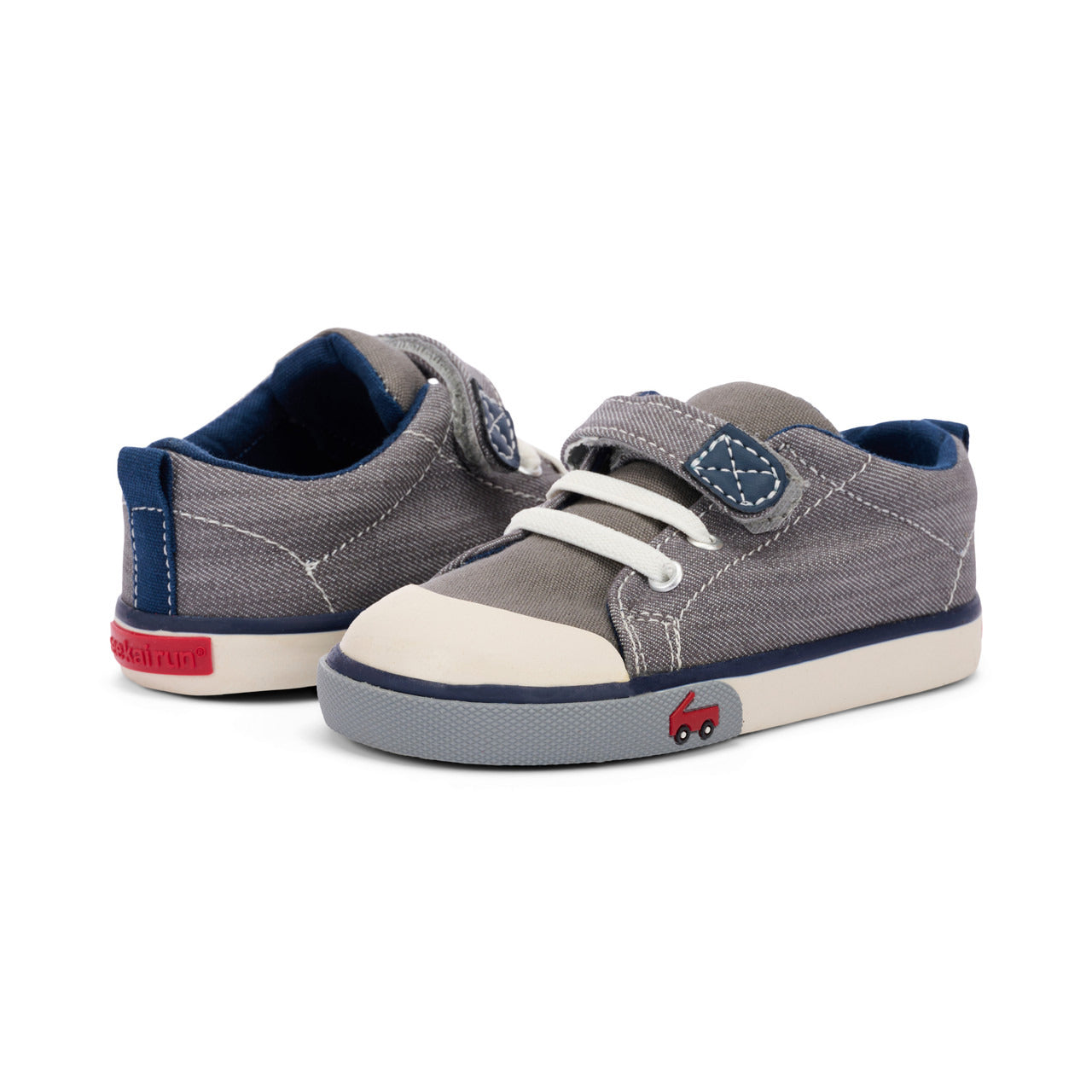 See Kai Run Boy's Stevie Gray/Navy