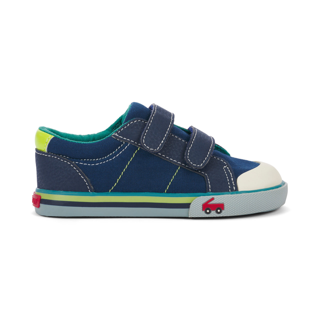 See Kai Run Boy's Waylon Navy/Lime