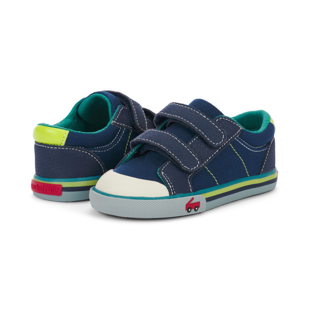 See Kai Run Boy's Waylon Navy/Lime