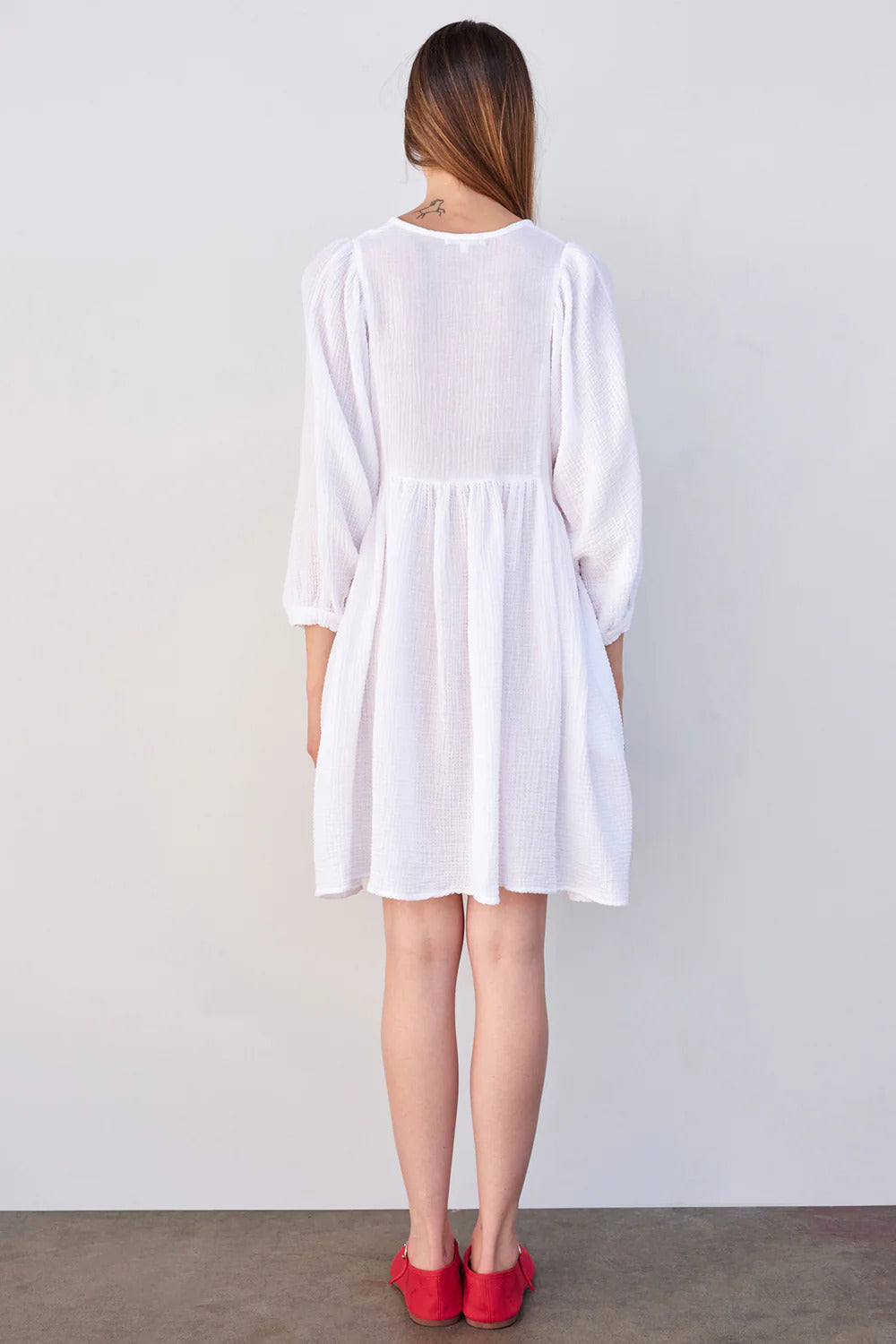 BAILEY/44 Women's Sundry Mini Blouson Sleeve Dress