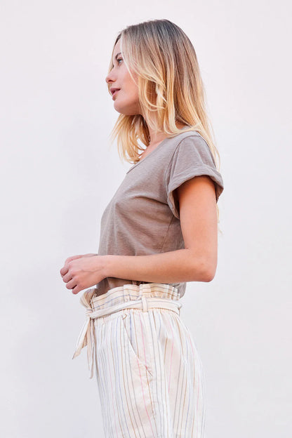 BAILEY/44 Women's Sundry Rolled Sleeve Tee