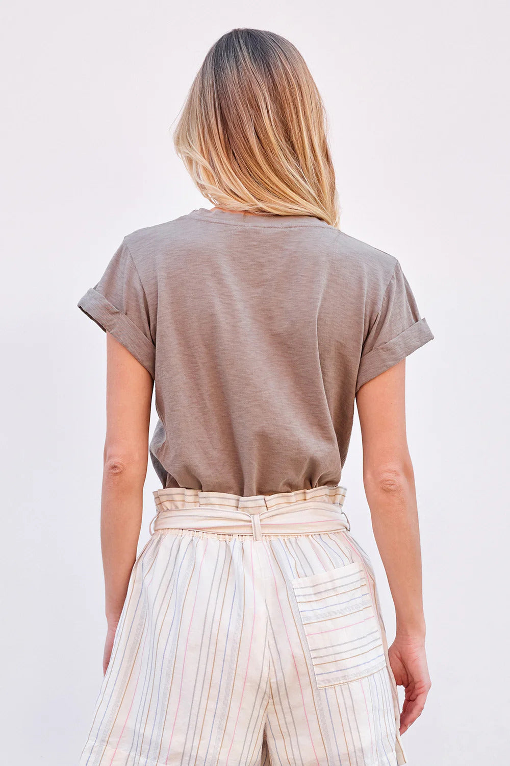 BAILEY/44 Women's Sundry Rolled Sleeve Tee