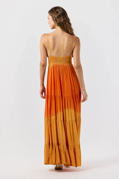 Tiare Hawaii Sway Maxi Dress - Golden Hour Ombre