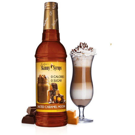 Skinny Mixes Sugar Free Salted Caramel Mocha Syrup