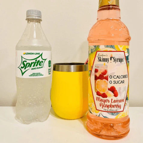 Skinny Mixes Sugar Free Meyer Lemon Raspberry Syrup