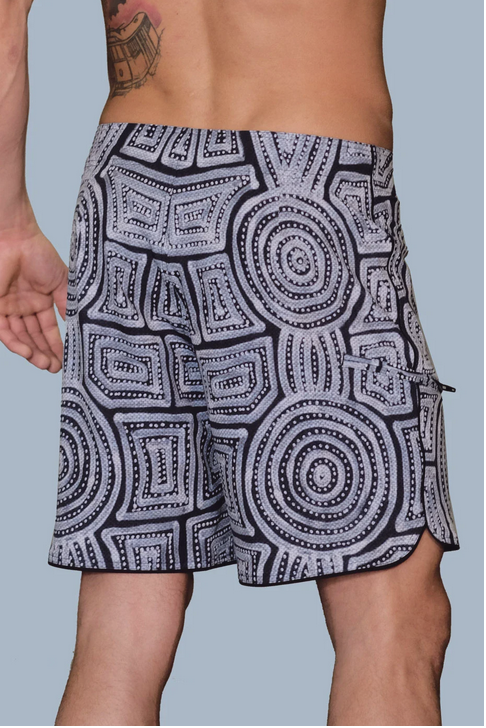 Niyama Sol Men's Niyamasol Koa Cruiser Board Short