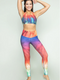 Niyama Sol Women's Festival Tie Dye Barefoot Leggings - FF - Rainbow