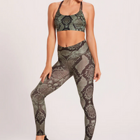 Niyama Sol Women's Python Barefoot Legging - Jade