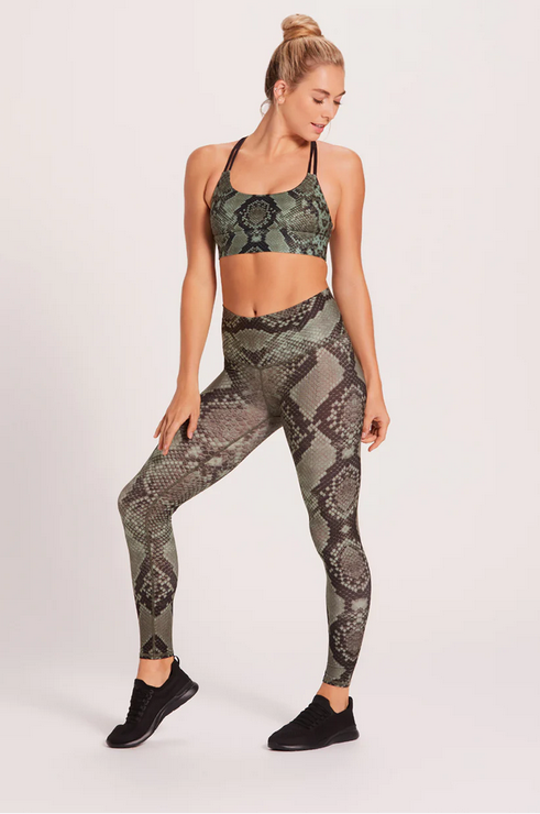 Niyama Sol Women's Python Barefoot Legging - Jade