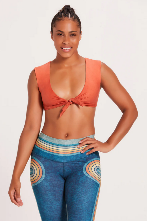 Niyama Sol Women's Knotty Sports Bra - Retro Red