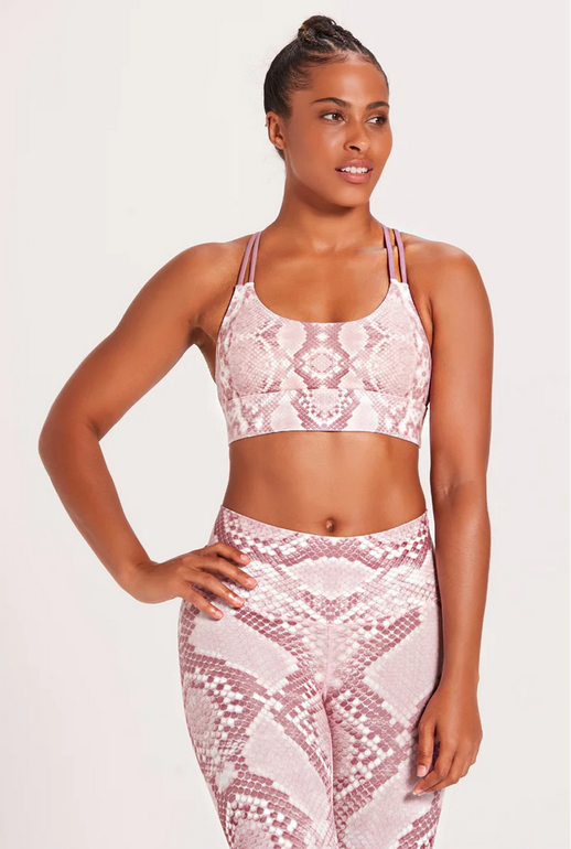 Niyama Sol Women's Diamondback Bra - Python Rose