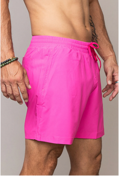 Niyama Sol Men's Sport Short : Electric Pink