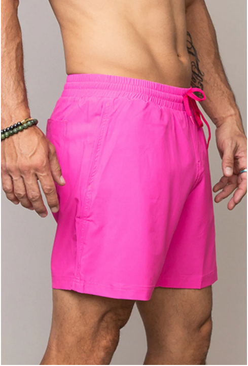 Niyama Sol Men's Sport Short : Electric Pink