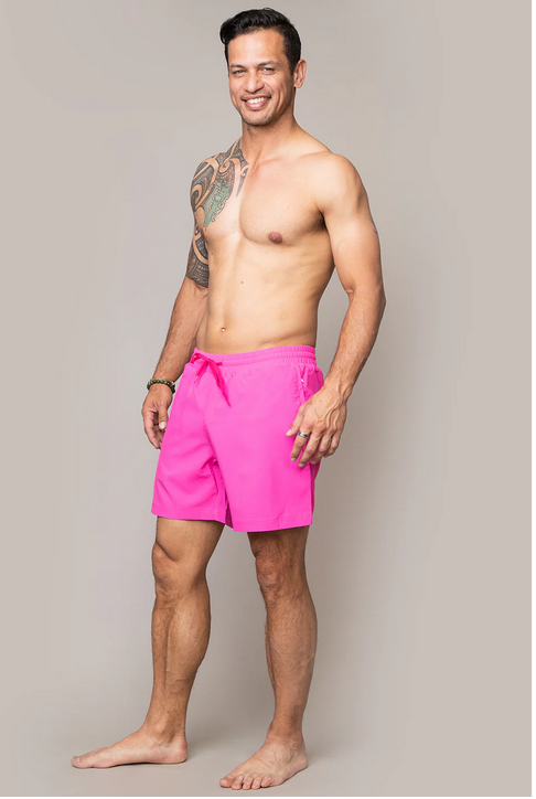 Niyama Sol Men's Sport Short : Electric Pink