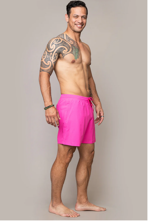 Niyama Sol Men's Sport Short : Electric Pink