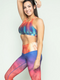 Niyama Sol Women's Tie Dye Mudra Sports Bra - Festival