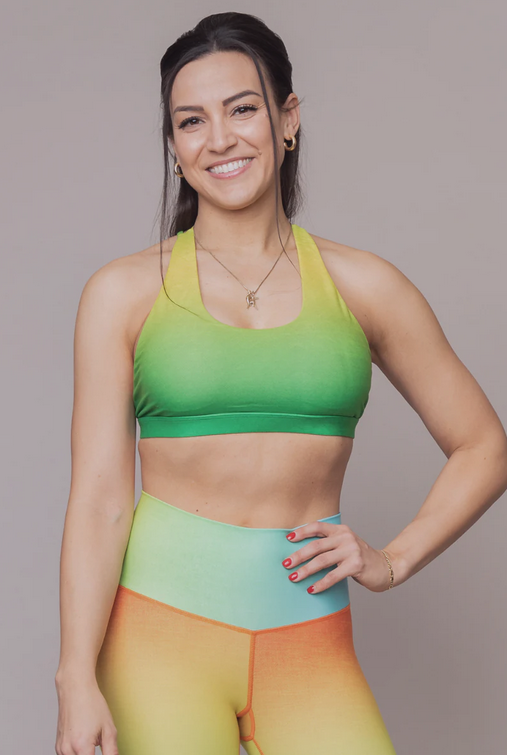 Niyama Sol Women's Dream Catcher Sports Bra - Mojito