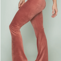 Niyama Sol Women's Velour Super Flare : Terracotta Rose