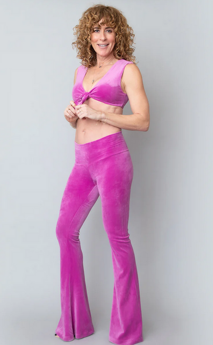 Niyama Sol Women's Velour Super Flare : Magenta