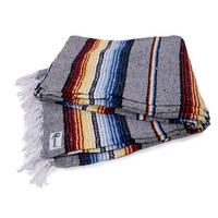 Mexican Blankets Gray Sante Fe Blanket