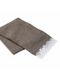 Mexican Blankets Mocha Solid Heavyweight Mexican Blanket by La Montana