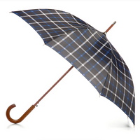 Totes Recycled Wooden Stick Umbrella with Auto Open Technology