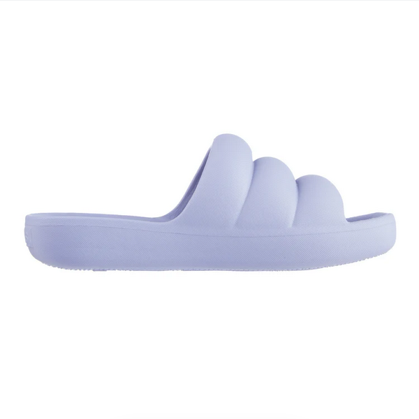 Totes  Women's Molded Puffy Slide with Everywear